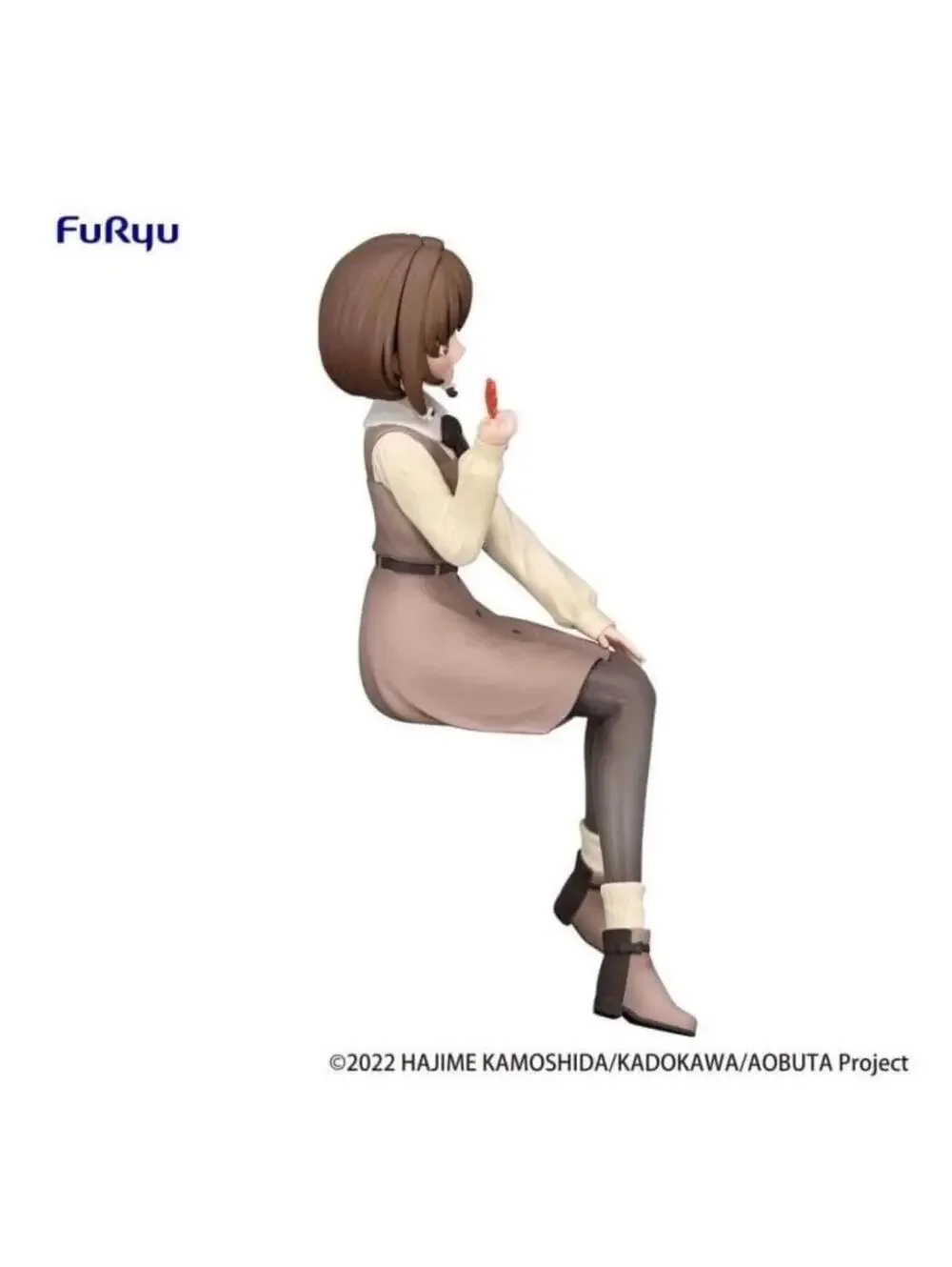 FuRyu Noodle Stopper Figure Kaede Azusagawa Brown New Rascal Does Not Dream US